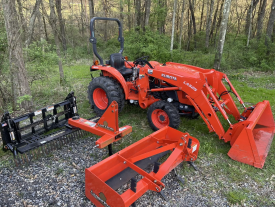 2020 Kubota L3301HST Tractor with Attachments