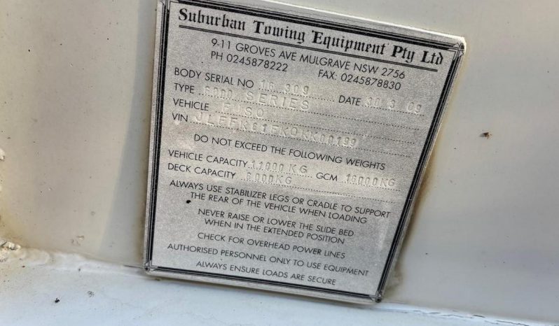 
								2009 Mitsubishi Fuso Fighter FK600 Dual Cab Tilt Tray full									