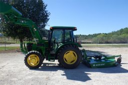
										2015 John Deere 5055E H240 Loader & Bush Hog full									
