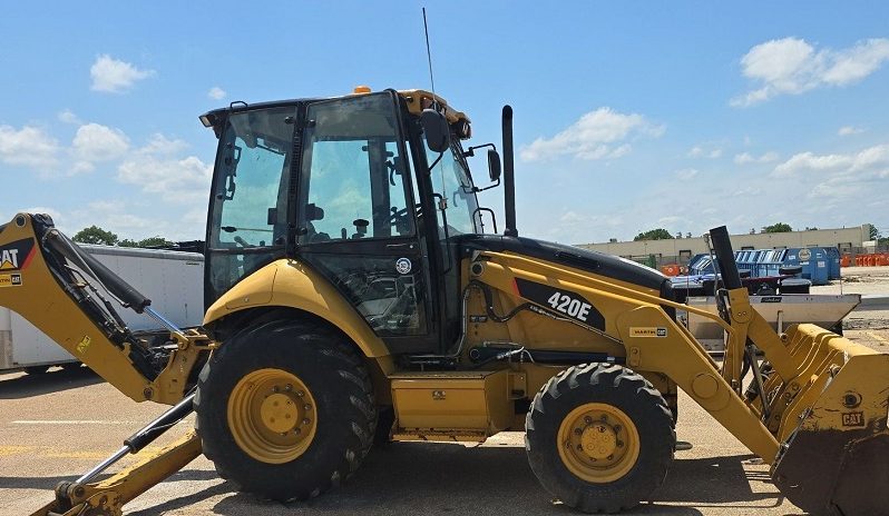 
								2009 Caterpillar 420E Backhoe Loader full									