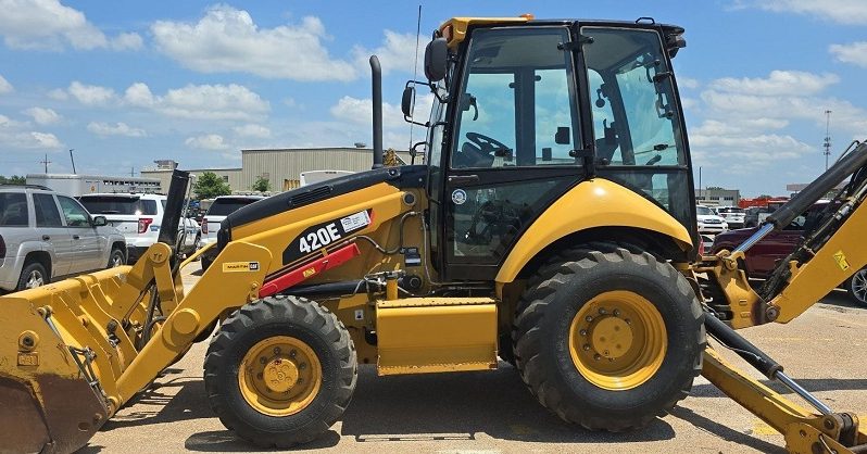 
								2009 Caterpillar 420E Backhoe Loader full									